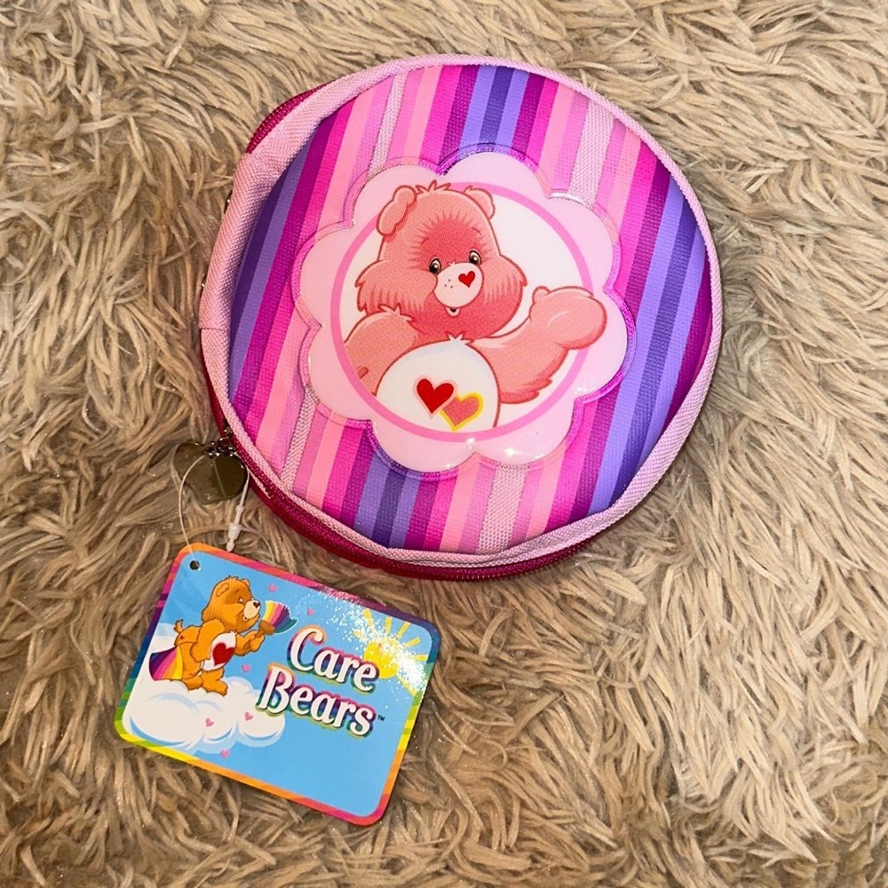 2003 CARE BEARS Love A Lot Bear CD holder
